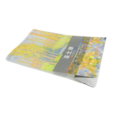 LDPE Printed Colorful Frosted Stand Up Pouch 8 Side Seal Recyclable Pouch Food Packaging