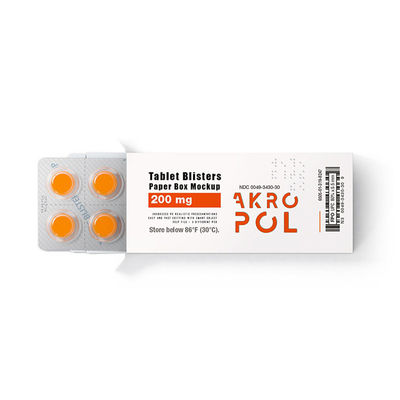 Cold Stamping Pharma Medical Packaging Bags Cold Forming Blister Aluminium Foil