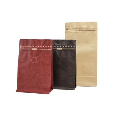 70gm 100gm Ziplockk Kopi Teh Kemasan Mylar Roll Film Kertas Kraft Tas Kopi
