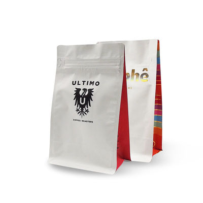 Kantong Kemasan Berkelanjutan Biodegradable Tas Kemasan Kopi Hitam