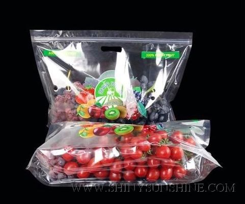 Supermarket Plastik Kemasan Buah Dan Sayur Bening Pp Pe Kemasan Buah Segar Anggur